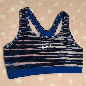 Zebra Nike pro classic sports bra